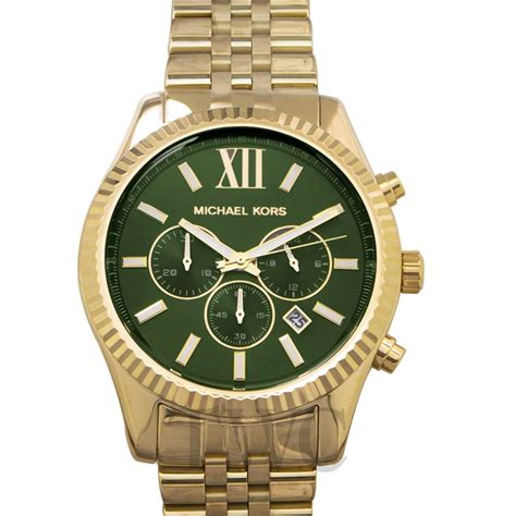 michael kors uhr herren mk8446|Michael Kors Men's Lexington Chronograph Gold .